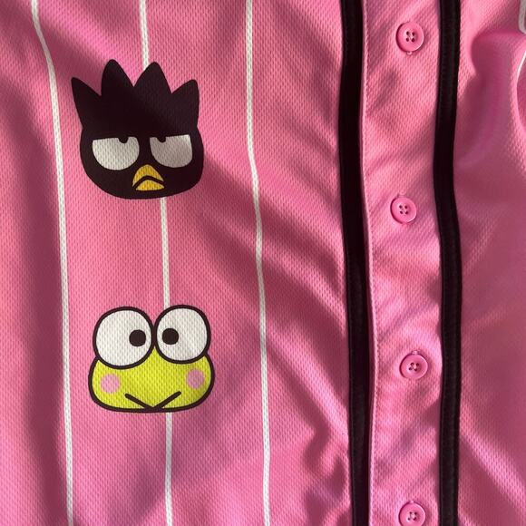 Hello Kitty And Friends Graphic Baseball Jersey Womens Size L - Picture 10 of 14